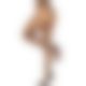 Чулки Leg Avenue Industrial Net footless tights Black One Size