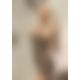 Leg Avenue Strappy Lace mini dress OS Black