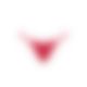 Кружевные стринги Obsessive Lacelove thong M/L Red, низкая посадка