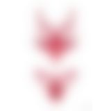 Боді Obsessive Matildea crotchless teddy L/XL