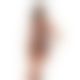 Сетчатое боди с кружевом на груди Passion SATARA BODY XXL/XXXL red