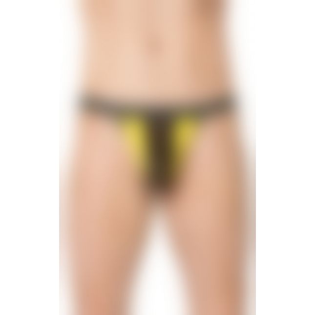 Мужские стринги - Mens Thong 4529, yellow, OneSize