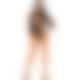 Боди Leg Avenue High neck lace bodysuit Black One Size