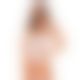 Эротическое полупрозрачное боди Obsessive Heavenlly crotchless teddy M/L, с доступом