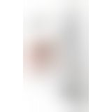 Бодистокинг с множеством бретелей Passion BS095 One Size, red, имитация пояса и чулок, с доступом
