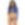 Комплект Leg Avenue Long sleeve crop top & string Royal Blue One Size