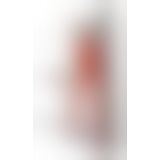 Бодистокинг с множеством бретелей Passion BS095 One Size, red, имитация пояса и чулок, с доступом