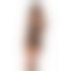 Боди с ажурным лифом Christa Body black L/XL — Passion