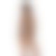 Боди с открытой грудью Passion DOMINICA BODY S/M beige, воротник-чокер, корсет