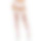 Leg Avenue Nylon Fishnet Thigh Highs OS White
