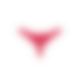Кружевные стринги Obsessive Lacelove thong XL/2XL Red, низкая посадка