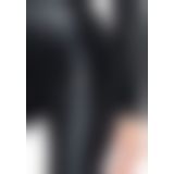 Комбинезон из экокожи Leg Avenue Wetlook Catsuit M, Black, молния спереди, с мокрым эффектом