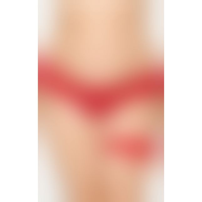 Жіночі стрінги - G - string 2433, Plus Size, червоні