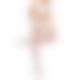 Leg Avenue Backseam Thigh Highs OS White