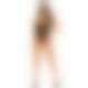 Leg Avenue Net and lace halter bodysuit OS Black