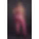 Бодістокінг - Ouch! Bodystocking With Halterneck Pink, XL/4XL