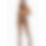 Бодистокинг Leg Avenue Fishnet Halter Bodystocking One size Black, мелкая сетка