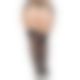 Чулки Leg Avenue Wild rose net thigh highs 1X/2X