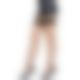 Leg Avenue Vinyl Top Fishnet Thigh Highs OS Black