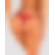Кружевные стринги Obsessive Lacelove thong XL/2XL Red, низкая посадка