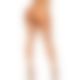 Пояс для чулок Leg Avenue Rhinestone garterbelt Nude One Size