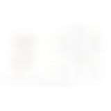 Корсет Obsessive Dominna cupless corset & crotchless thong L/XL