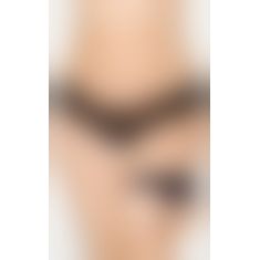 Жіночі стрінги - G - string 2436, Plus Size, чорні