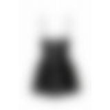 Платье Noir Handmade F308 Dreamer wetlook corset mini dress with front zipper - M