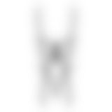 Obsessive Badossa crotchless teddy S/M