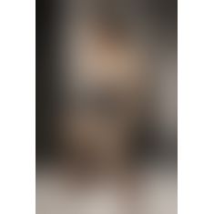 (SALE) Корсет с пажами ROMA CORSET black XXL/XXXL - Passion Exclusive, трусики