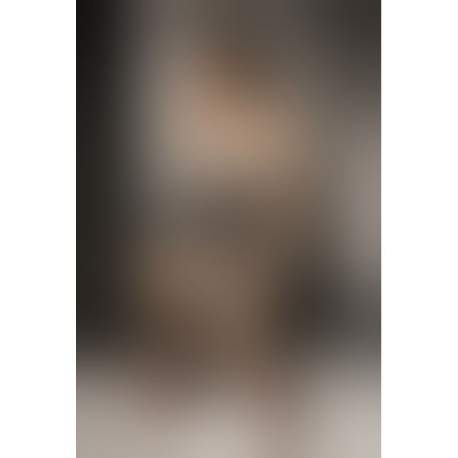 (SALE) Корсет с пажами ROMA CORSET black XXL/XXXL - Passion Exclusive, трусики