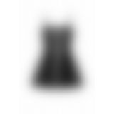 Платье Noir Handmade F308 Dreamer wetlook corset mini dress with front zipper - L