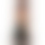 Пеньюр черный с розовыми бантиками