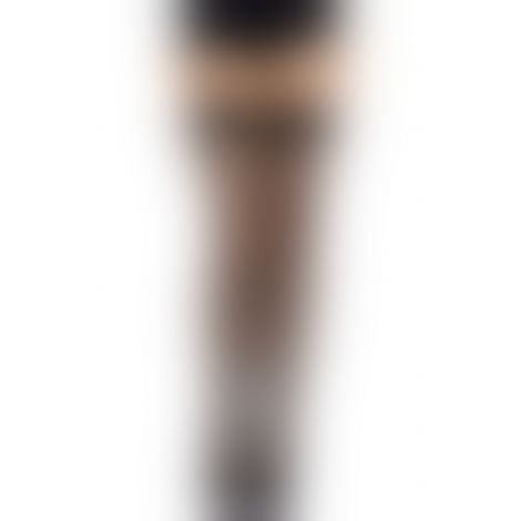 Ажурні панчохи із сердечками Leg Avenue Heart Black, One size