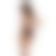 Сетчатое боди с кружевным лифом Passion DELIENA BODY S/M black