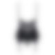 Obsessive 810-COR-1 corset & thong black S/M