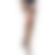 Leg Avenue Fence Net Thigh Highs OS Black
