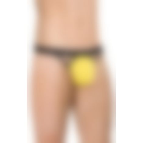 Чоловічі стрінги - Mens Thong 4530, yellow, OneSize