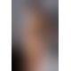 Комплект білизни QUENTRIS BIKINI black XXL/XXXL - Passion Exclusive, стрінги і напіввідкритий ліф
