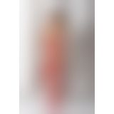 Эротические колготки-бодистокинг с плетением на бедрах Passion S030 One Size, red, цветочный узор