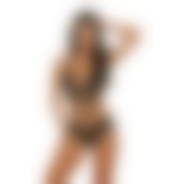 Комплект білизни - Set top and panties 11044, black Комплект білизни - Set top and panties 11044, black