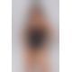 Боди из эко-кожи и кружева Loona Body black S/M - Passion