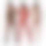 Бодістокінг Passion BS068 red, комбінезон, велика сітка, довгий рукав Бодістокінг Passion BS068 red, комбінезон, велика сітка, довгий рукав