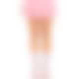 Носочки ажурные с рюшами Leg Avenue Mini Bow Lace Anklet White