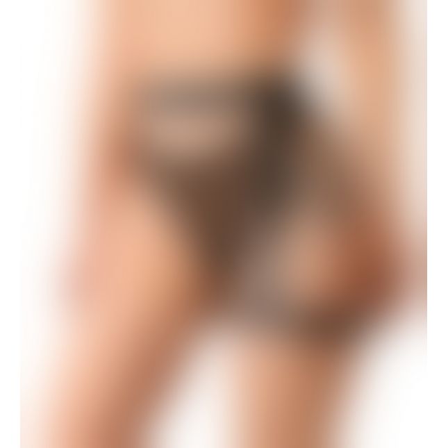 Гартер на ногу Art of Sex - Naomi з написом SEXY, натуральна шкіра, розмір XS-2XL, колір чорний