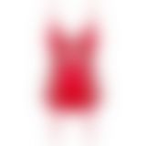 Корсет с подвязками для чулок Obsessive Lovica corset
