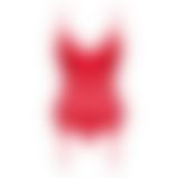 Корсет Obsessive Ingridia corset & thong XS/S