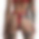 Трусики из натуральной кожи Feral Feelings - String Bikini Red