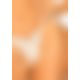 Комплект Leg Avenue Open cup bra and pearl panty White