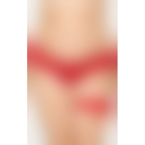 Жіночі стрінги - G - string 2433, Plus Size, червоні